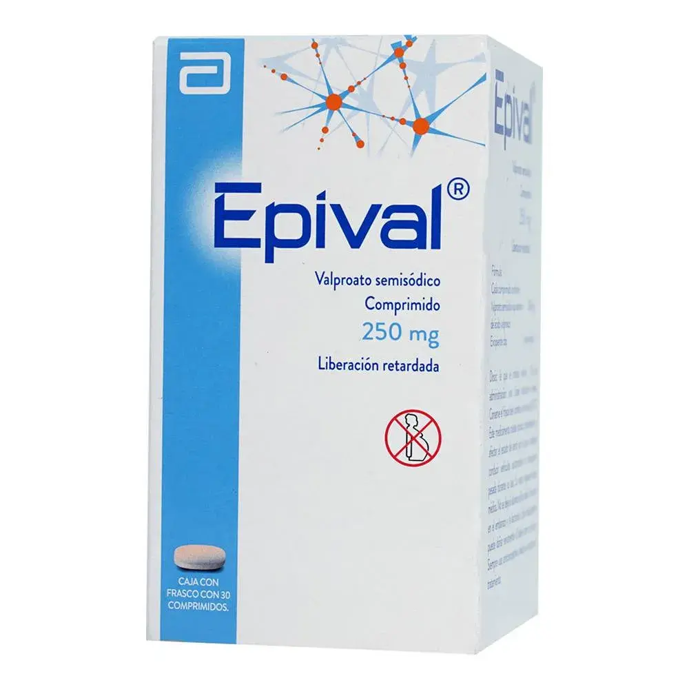 EPIVAL 250MG COMPRIMIDOS C/30