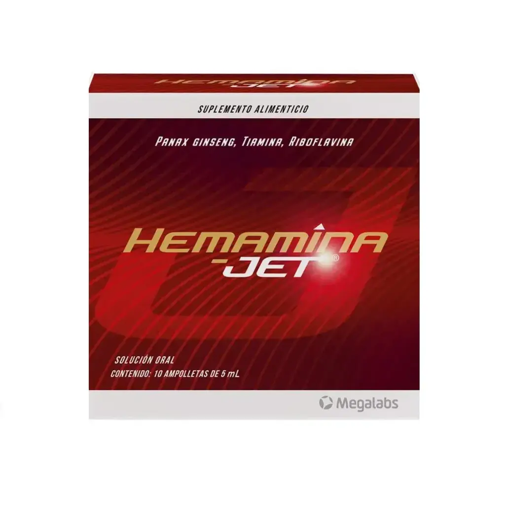 HEMAMINA JET 5ML AMPULA ORAL C/10