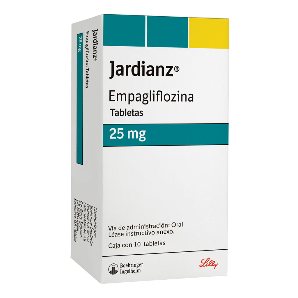 JARDIANZ 25MG TABLETAS C/10