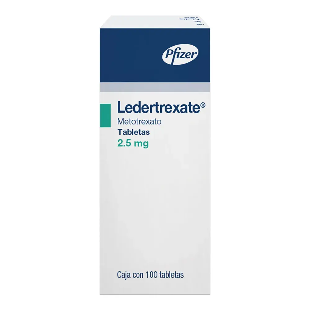 LEDERTREXATE 2.5MG TABLETAS C/100