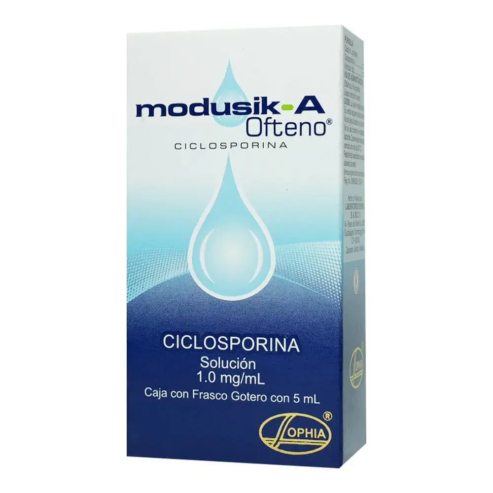 MODUSIK A 0.1% SOLUCION OFTALMICAS 5ML