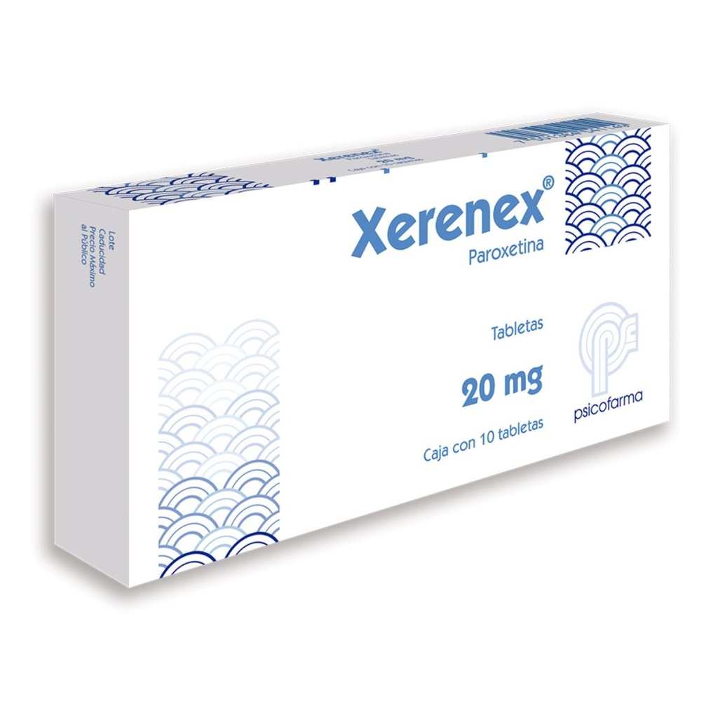 XERENEX 20MG TABLETAS C/10