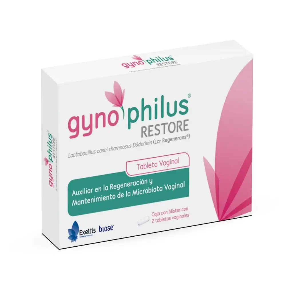 GYNOPHILUS RESTORE VAGINAL TABLETAS C/2 *