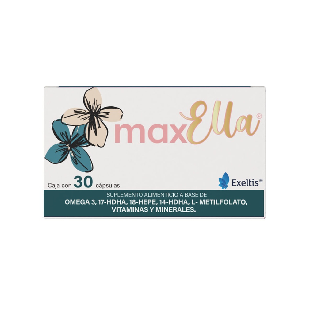 MAXELLA SUPLENTO ALIMENTICIO CAPSULAS C/30 *