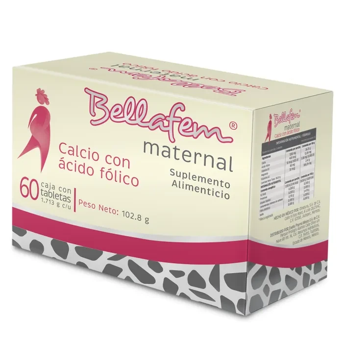 BELLAFEM MATERNAL TABLETAS C/60 *