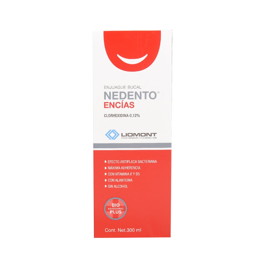 NEDENTO ENCIAS 0.12% ENJUAGUE 300ML