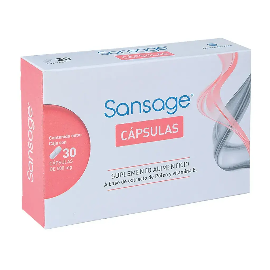 SANSAGE 500MG CAPSULAS C/30