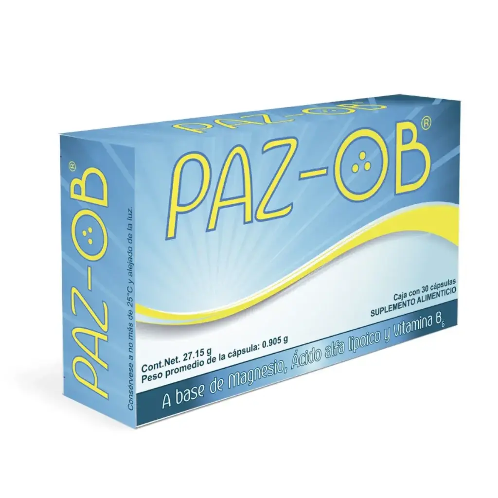 PAZ-OB SUPLEMENTO ALIMENTICIO CAPSULAS C/30 *