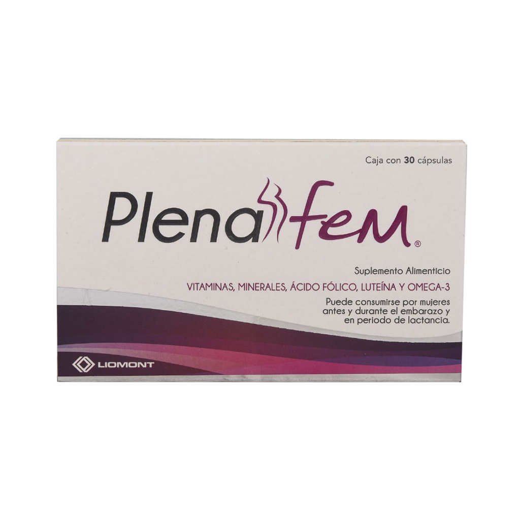 PLENAFEM SUPLEMENTO ALIMENTICIO CAPSULAS C/30