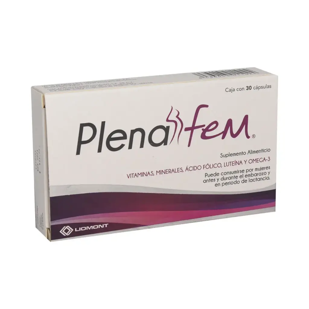 PLENAFEM SUPLEMENTO ALIMENTICIO CAPSULAS C/30