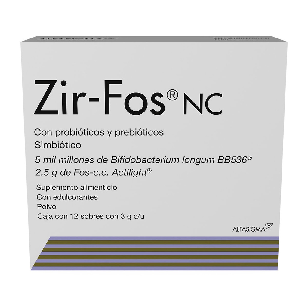 ZIR-FOS NC SOBRES C/12