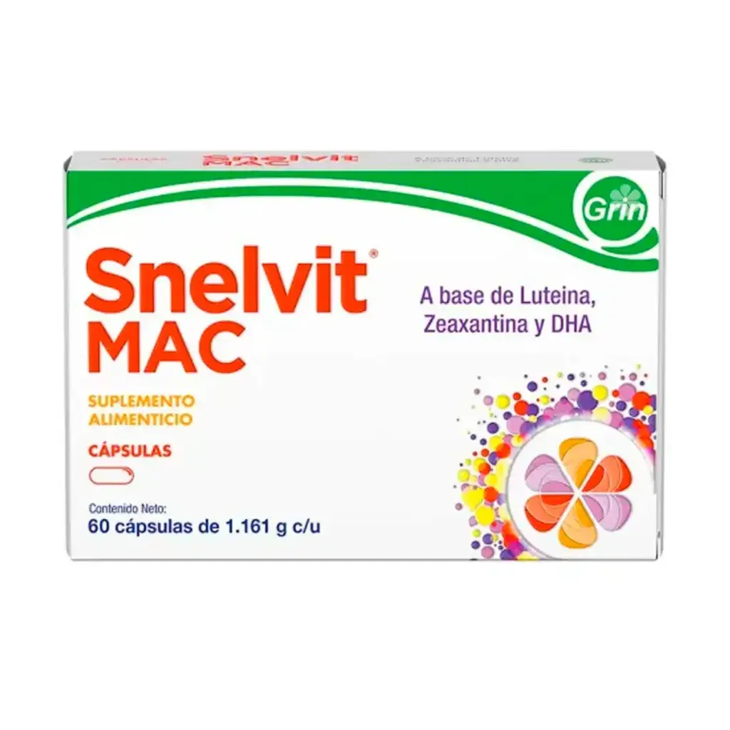 SNELVIT MAC SUP ALIM1.161G CAPS C/60 *