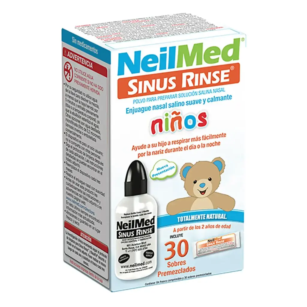 NEILMED SINUS RINSE KIDS ENJUAGUE NASAL SOBRES C/30 *