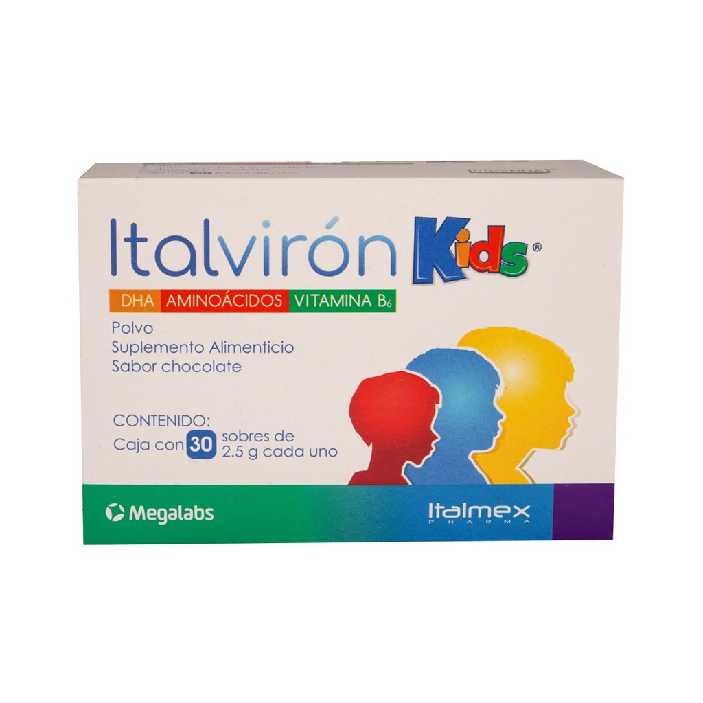 ITALVIRON KIDS 25MG SOBRES C/30