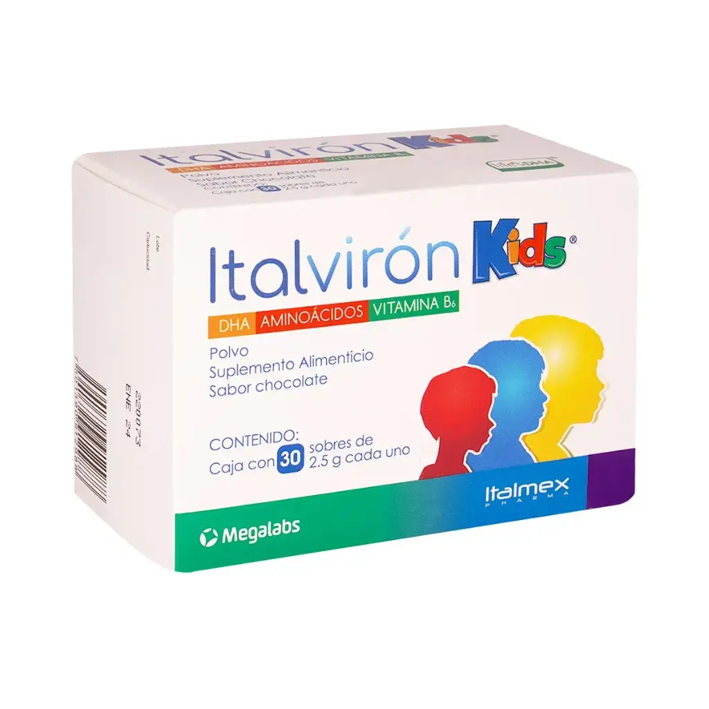 ITALVIRON KIDS 25MG SOBRES C/30