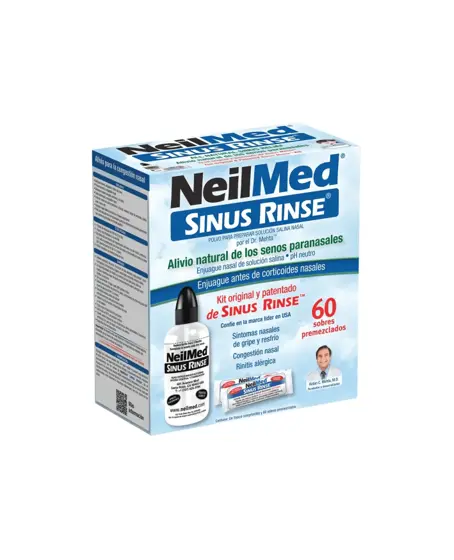 NEILMED SINUS RINSE ENJUAGUE NASAL SOBRES C/60 *