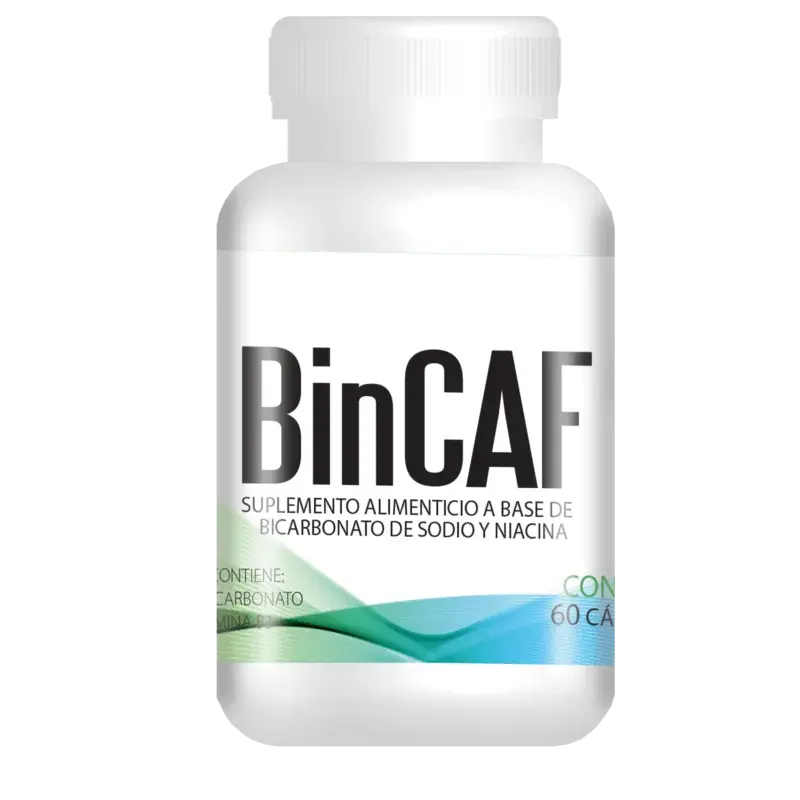 BINCAF 500MG CAPSULAS C/60 *