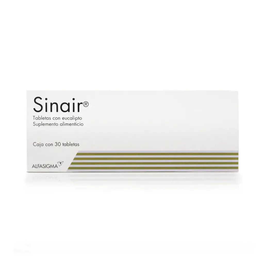 SINAIR SUPLEMENTO ALIMENTICIO TABLETAS C/30 *