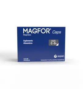 MAGFOR SUPLEMENTO ALIMENTICIO CAPSULAS C/30 *