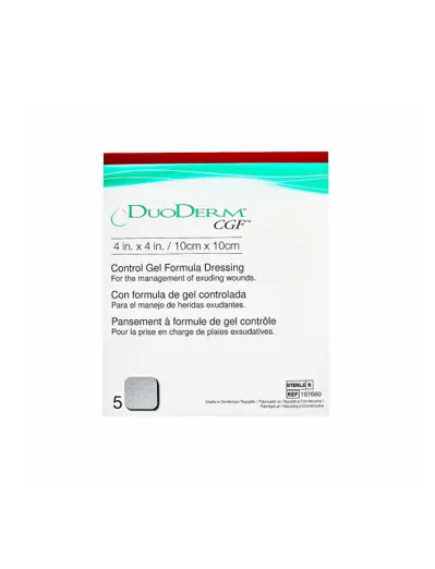 DUODERM CGF 10X10CM APOSITOS C/5