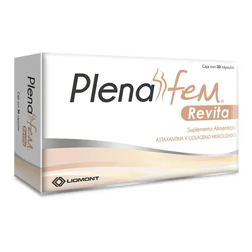 PLENAFEM REVITA SUPLEMENTO ALIMENTICIO CAPSULAS C/30 *