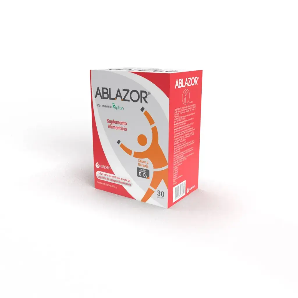 ABLAZOR SUPLEMENTO ALIMENTICIO NARANJA 10G SOBRES C/30 *
