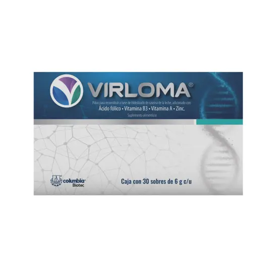 VIRLOMA SUPLEMENTO ALIMENTICIO 6G SOBRES C/30 *