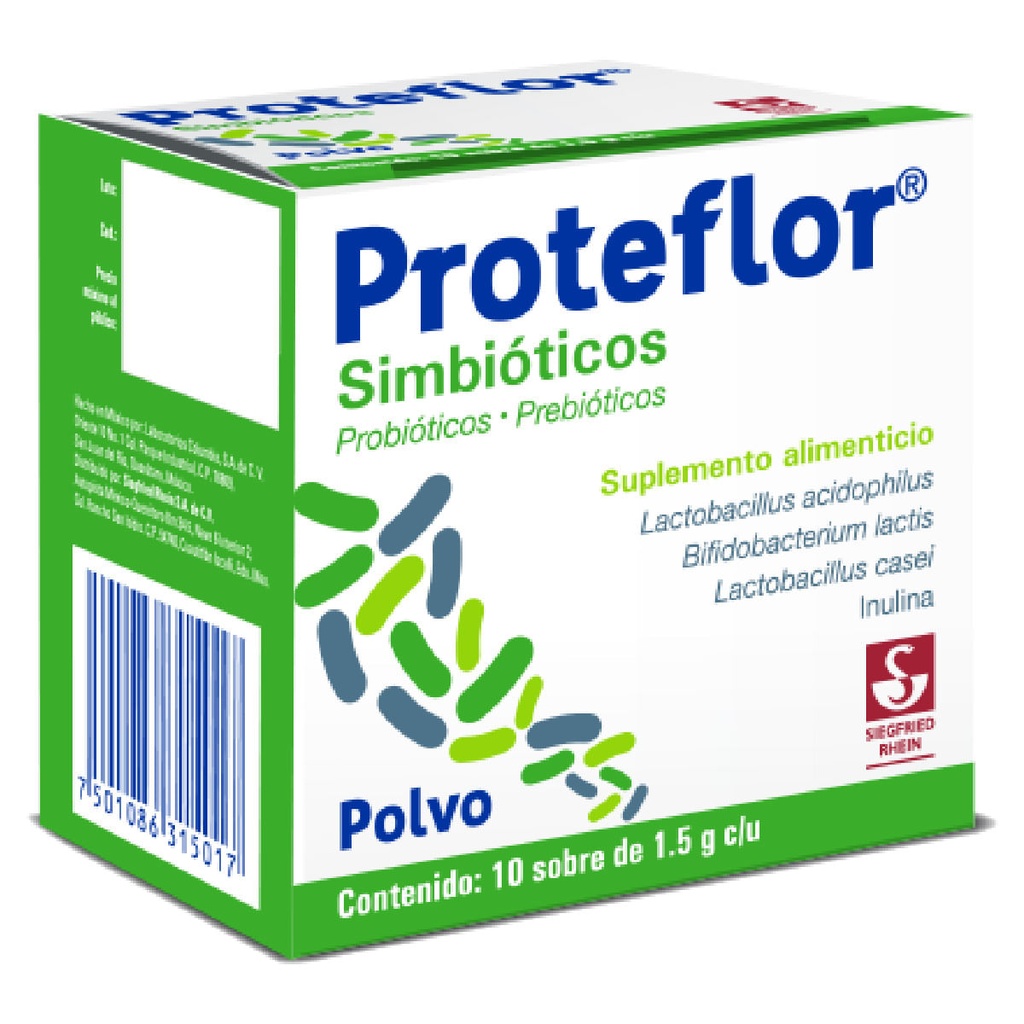 PROTEFLOR - CAJA CON 10 SOBRES DE 1.5 G (SIMBIÓTICOS)