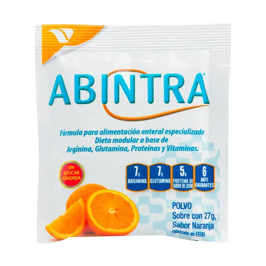 ABINTRA SUPLEMENTO ALIMENTICIO NARANJA SOBRE 27G *