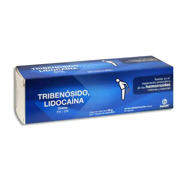 TRIBENOSIDO/LIDOCAINA CRA 30G (GI)
