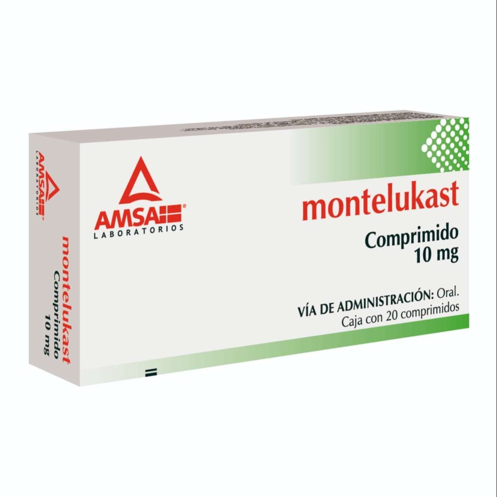 MONTELUKAST AMSA 10MG COMPRIMIDOS C/20 (GI)