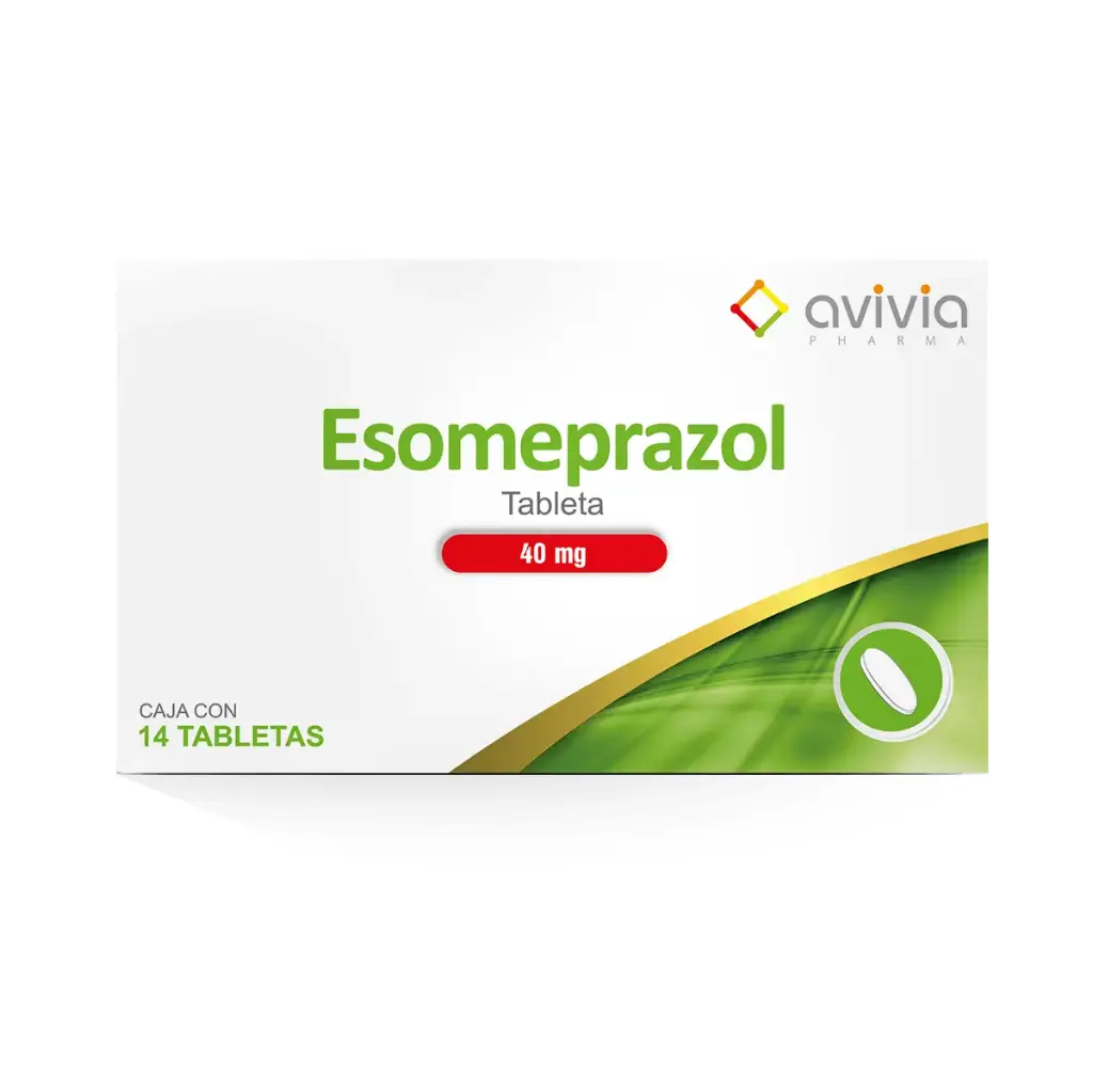 ESOMEPRAZOL AVIVIA 40MG TAB C/14 (GI)
