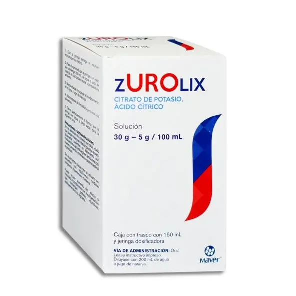 ZUROLIX 30/5G/100ML SOLUCION 150ML (GI)