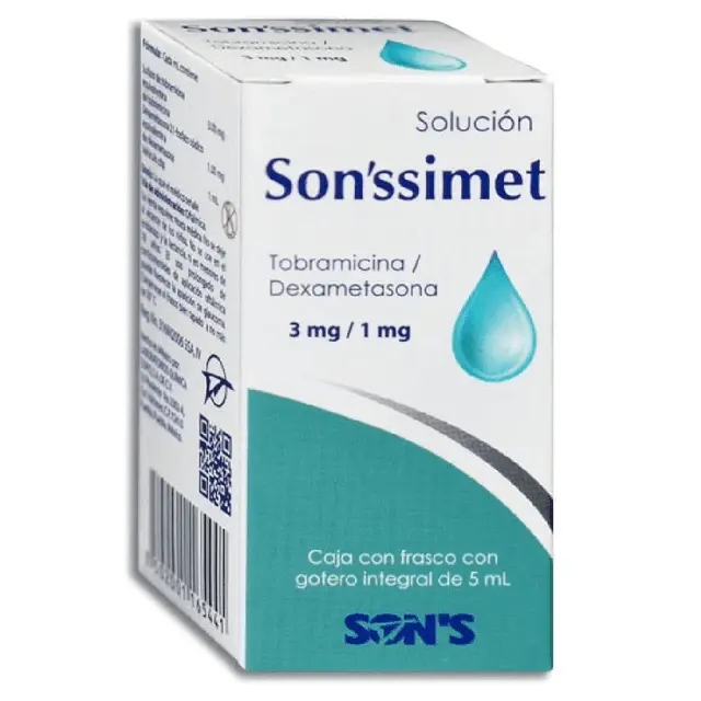 SON SSIMET GOTAS 3/1MG SOLUCION 5ML (GI)