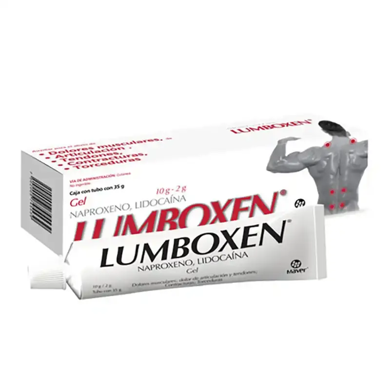 LUMBOXEN ROJO GEL 35G (GI)