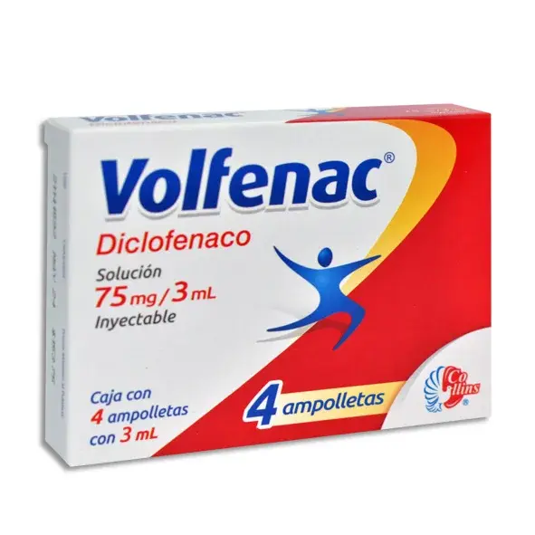 VOLFENAC 75MG INYECTABLE C/4 (GI)