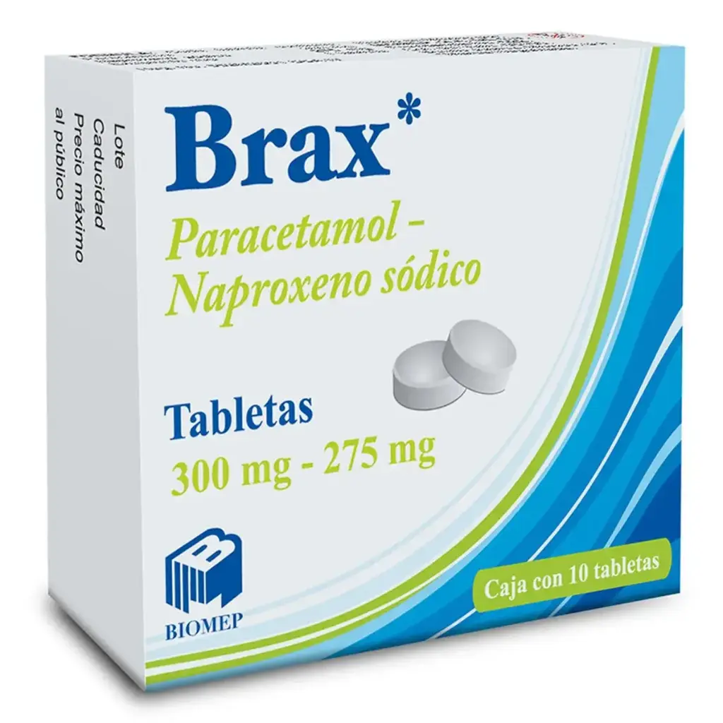 BRAX 275/300MG TABLETAS C/10 (GI)