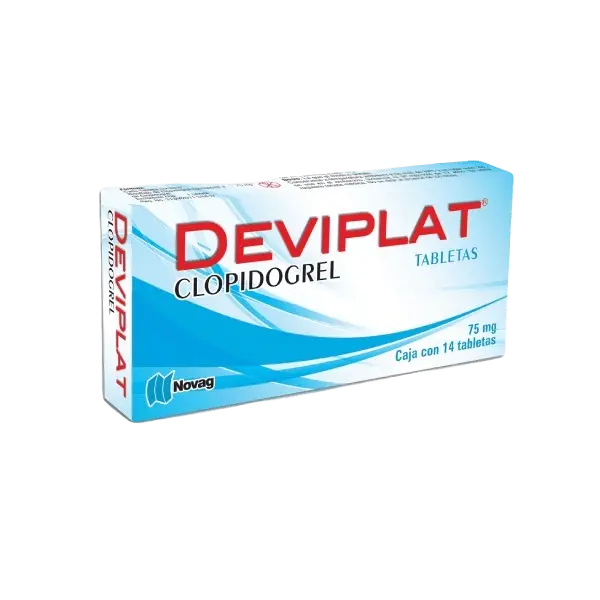 DEVIPLAT 75MG TABLETAS C/14 (GI)