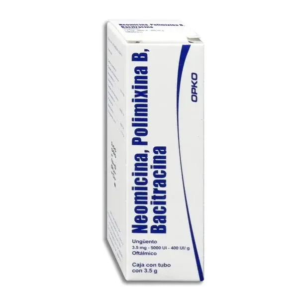 NEOMICINA-POLIMIXINA B -BACITRACINA UNGUENTO 3.5G (GI)