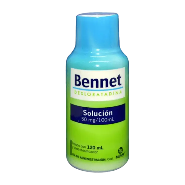 BENNET 50MG/100ML SOLUCION 120ML (GI)