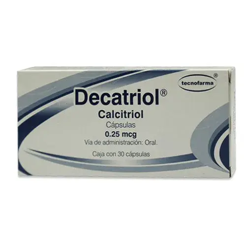 DECATRIOL 0.25MCG CAPSULAS C/30 (GI)