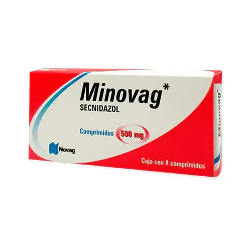 MINOVAG 500MG COMPRIMIDOS C/8 (GI)