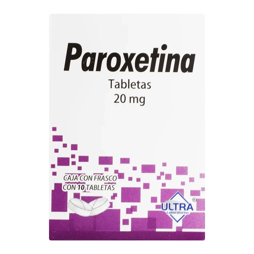 PAROXETINA ULTRA 20MG TABLETAS C/10 (GI)
