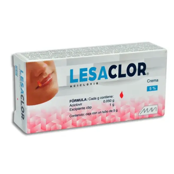 LESACLOR CREMA TUBO 5% 5G (GI)