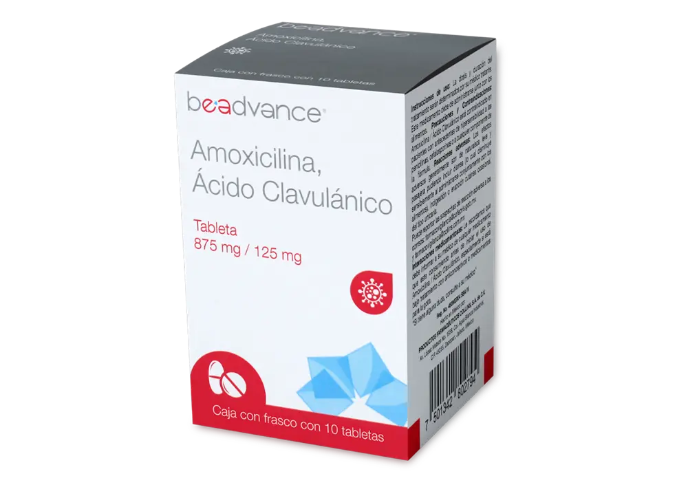 AMOX/AC. CLAV BE ADVANCE 875/125 MG TAB C/10 (GI)