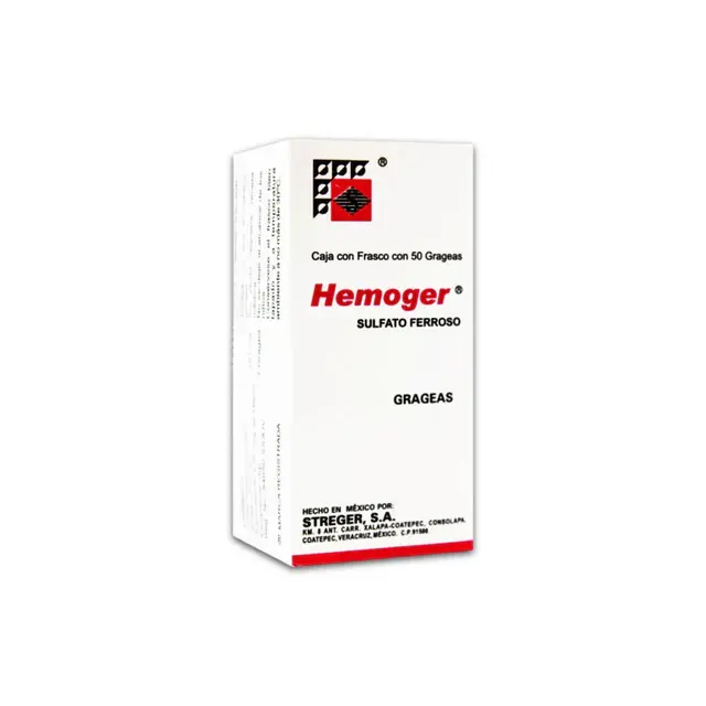 HEMOGER 300 MG GRAG C/50 (GI)