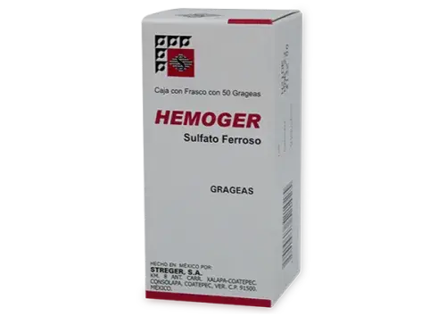 HEMOGER 300 MG GRAG C/50 (GI)