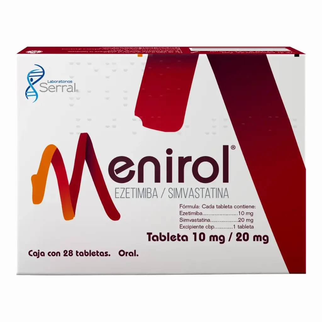 MENIROL 10/20MG TABLETAS C/14 (GI)