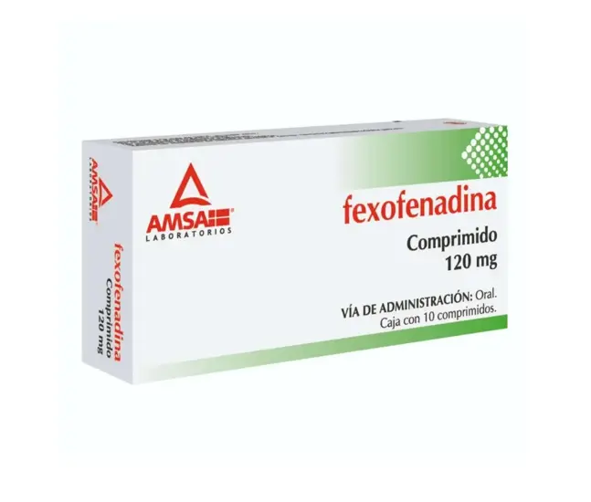 FEXOFENADINA AMSA 120MG 10 CPR (GI)