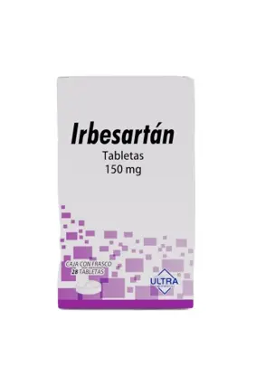 IRBESARTAN ULTRA 150MG TABLETAS C/28 (GI)